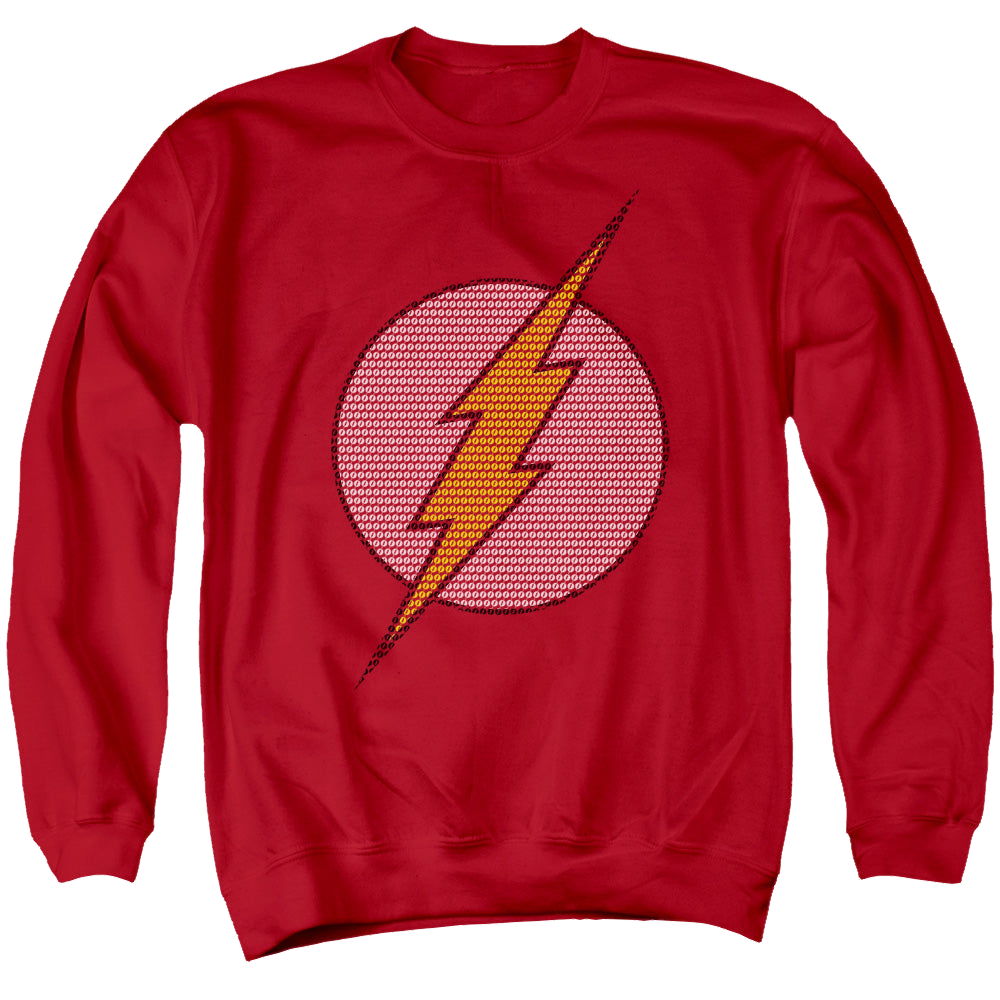 Flash, The Flash Little Logos - Men's Crewneck Sweatshirt Men's Crewneck Sweatshirt The Flash   