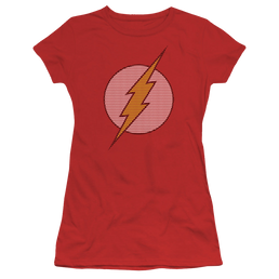 Flash, The Flash Little Logos - Juniors T-Shirt Juniors T-Shirt The Flash   