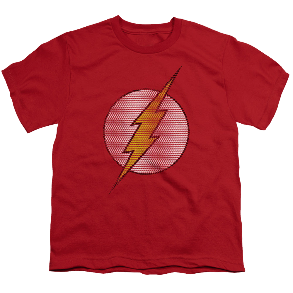 Flash, The Flash Little Logos - Youth T-Shirt Youth T-Shirt (Ages 8-12) The Flash   
