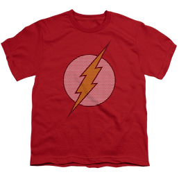 Flash, The Flash Little Logos - Youth T-Shirt Youth T-Shirt (Ages 8-12) The Flash   