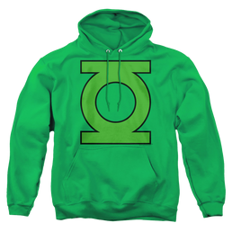 Green Lantern Gl Emblem - Pullover Hoodie Pullover Hoodie Green Lantern   