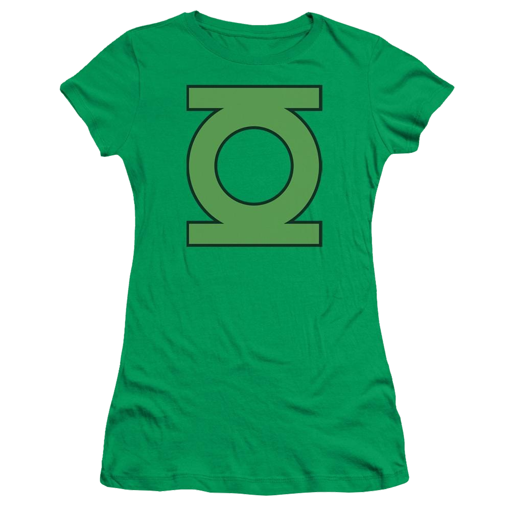 DC Comics Gl Emblem - Juniors T-Shirt Juniors T-Shirt Green Lantern   