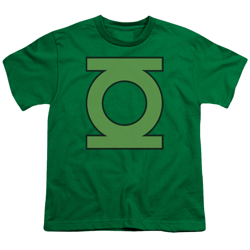 Green Lantern Gl Emblem - Youth T-Shirt Youth T-Shirt (Ages 8-12) Green Lantern   