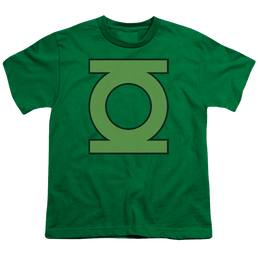 Green Lantern Gl Emblem - Youth T-Shirt Youth T-Shirt (Ages 8-12) Green Lantern   
