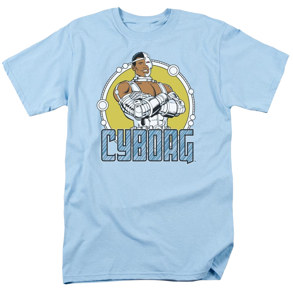 More Dc Characters Cyborg - Men's Regular Fit T-Shirt Men's Regular Fit T-Shirt DC Comics   