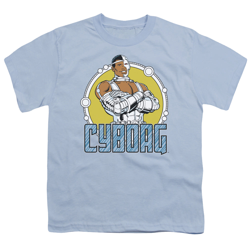 More DC Characters Cyborg - Youth T-Shirt Youth T-Shirt (Ages 8-12) DC Comics   