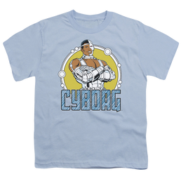More DC Characters Cyborg - Youth T-Shirt Youth T-Shirt (Ages 8-12) DC Comics   