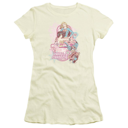 DC Comics Sirens Of Strength - Juniors T-Shirt Juniors T-Shirt Justice League   