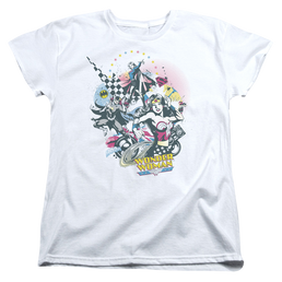 Justice League Power Trio - Women's T-Shirt Women's T-Shirt Justice League   