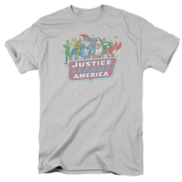 Justice League Jla Lineup - Men's Regular Fit T-Shirt Men's Regular Fit T-Shirt Justice League   