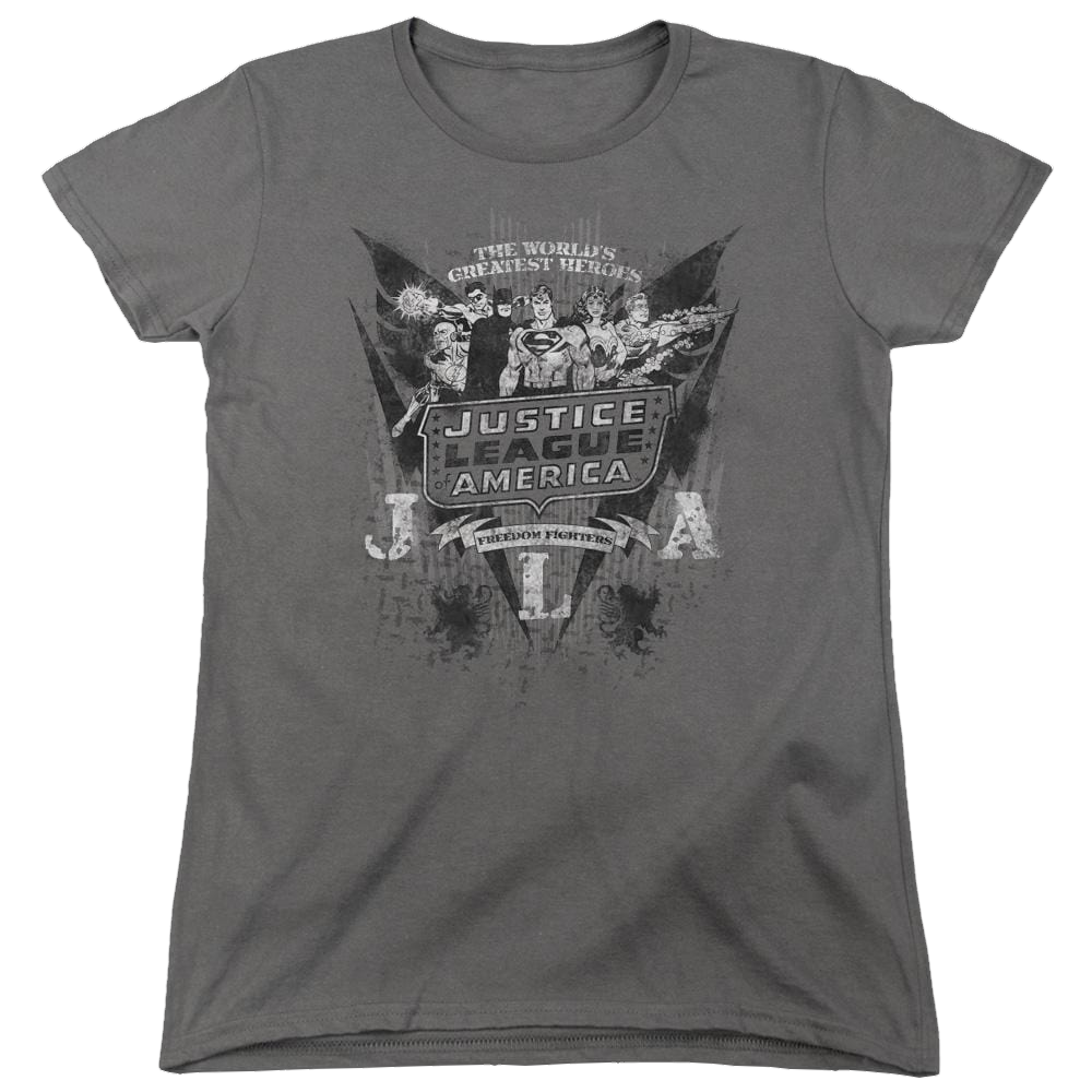 DC Comics Greatest Heroes - Women's T-Shirt Women's T-Shirt Justice League   