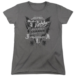 DC Comics Greatest Heroes - Women's T-Shirt Women's T-Shirt Justice League   