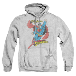 Superman On The Job - Pullover Hoodie Pullover Hoodie Superman   