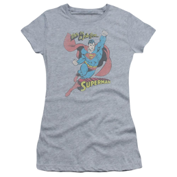 DC Comics On The Job - Juniors T-Shirt Juniors T-Shirt Superman   