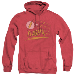 Flash, The Like Lightning - Heather Pullover Hoodie Heather Pullover Hoodie The Flash   