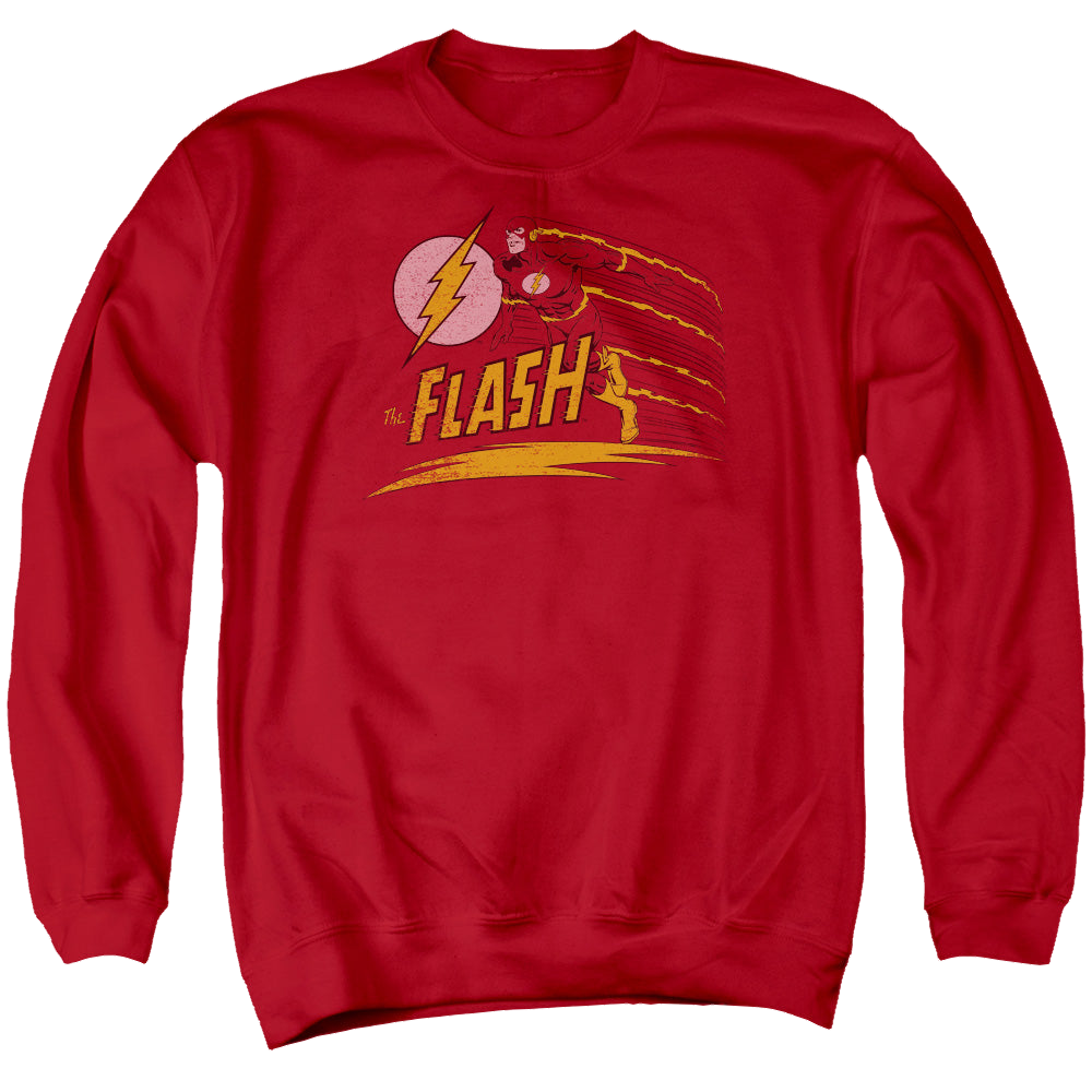 Flash, The Like Lightning - Men's Crewneck Sweatshirt Men's Crewneck Sweatshirt The Flash   