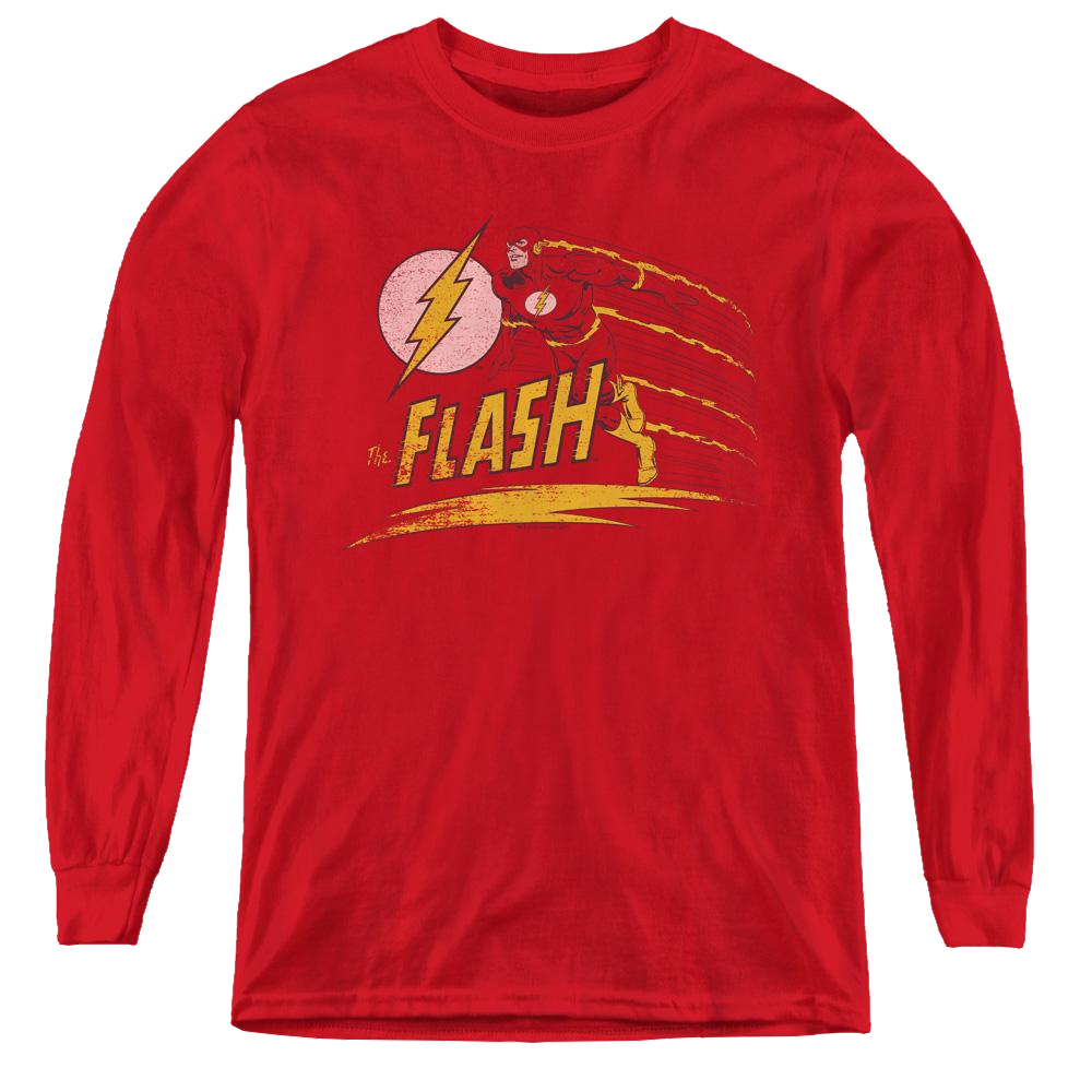 Flash, The Like Lightning - Youth Long Sleeve T-Shirt Youth Long Sleeve T-Shirt The Flash   