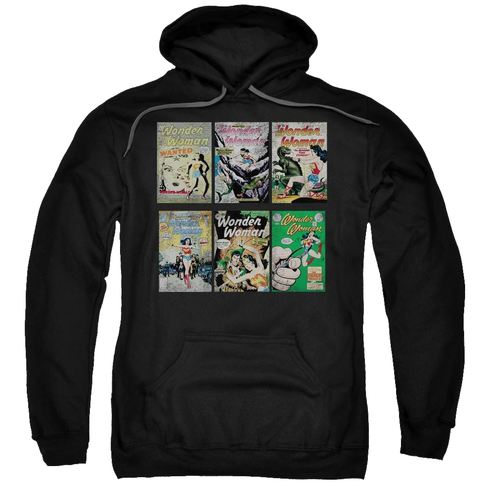 DC Comics Ww Covers - Pullover Hoodie Pullover Hoodie Wonder Woman   