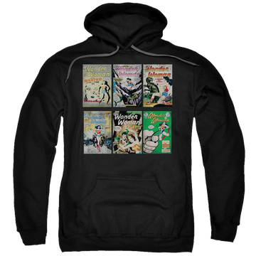 DC Comics Ww Covers - Pullover Hoodie Pullover Hoodie Wonder Woman   