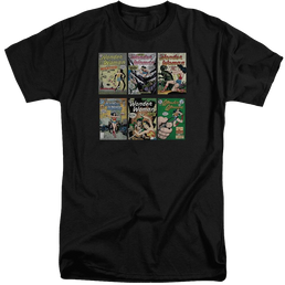 DC Comics Ww Covers - Men's Tall Fit T-Shirt Men's Tall Fit T-Shirt Wonder Woman   