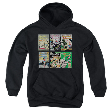 Wonder Woman Ww Covers - Youth Hoodie Youth Hoodie (Ages 8-12) Wonder Woman   