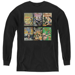 Wonder Woman Ww Covers - Youth Long Sleeve T-Shirt Youth Long Sleeve T-Shirt Wonder Woman   