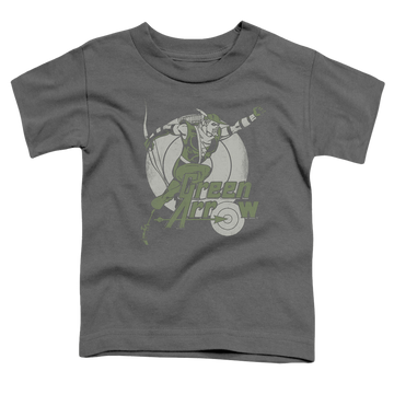 Green Arrow Right On Target - Kid's T-Shirt Kid's T-Shirt (Ages 4-7) Green Arrow   