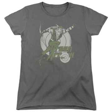 DC Comics Right On Target - Women's T-Shirt Women's T-Shirt Green Arrow   