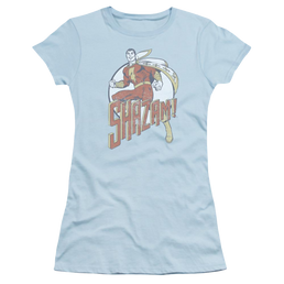 DC Comics Stepping Out - Juniors T-Shirt Juniors T-Shirt Shazam   
