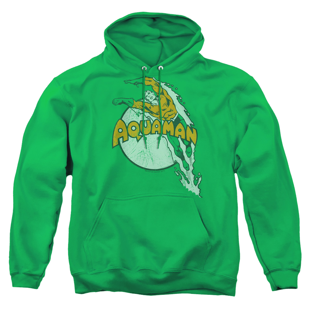 Aquaman Splash - Pullover Hoodie Pullover Hoodie Aquaman   