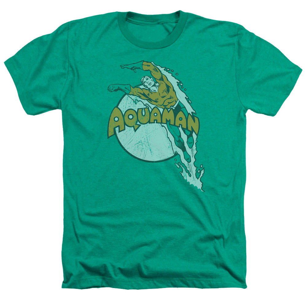 Aquaman Splash - Men's Heather T-Shirt Men's Heather T-Shirt Aquaman   