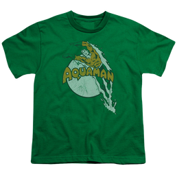 Aquaman Splash - Youth T-Shirt Youth T-Shirt (Ages 8-12) Aquaman   