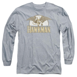 DC Comics Fly By - Men's Long Sleeve T-Shirt Men's Long Sleeve T-Shirt Hawkman   