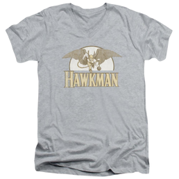 DC Comics Fly By - Men's V-Neck T-Shirt Men's V-Neck T-Shirt Hawkman   