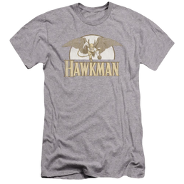 DC Comics Fly By - Men's Premium Slim Fit T-Shirt Men's Premium Slim Fit T-Shirt Hawkman   
