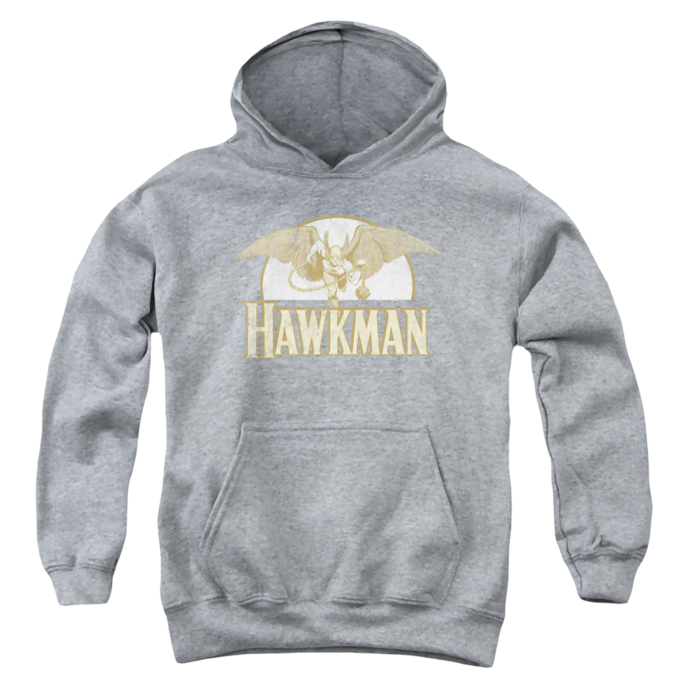 Hawkman Fly By - Youth Hoodie Youth Hoodie (Ages 8-12) Hawkman   