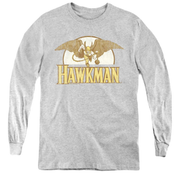 Hawkman Fly By - Youth Long Sleeve T-Shirt Youth Long Sleeve T-Shirt Hawkman   