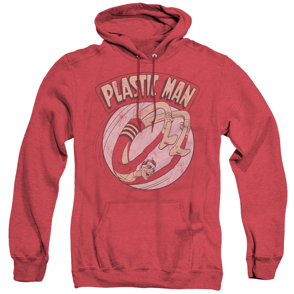 Plastic Man Bounce - Heather Pullover Hoodie Heather Pullover Hoodie Plastic Man   