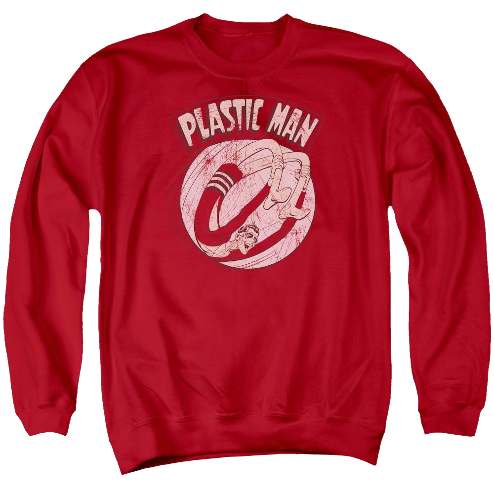 DC Comics Bounce - Men's Crewneck Sweatshirt Men's Crewneck Sweatshirt Plastic Man   
