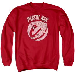 DC Comics Bounce - Men's Crewneck Sweatshirt Men's Crewneck Sweatshirt Plastic Man   