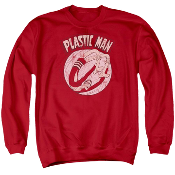 DC Comics Bounce - Men's Crewneck Sweatshirt Men's Crewneck Sweatshirt Plastic Man   