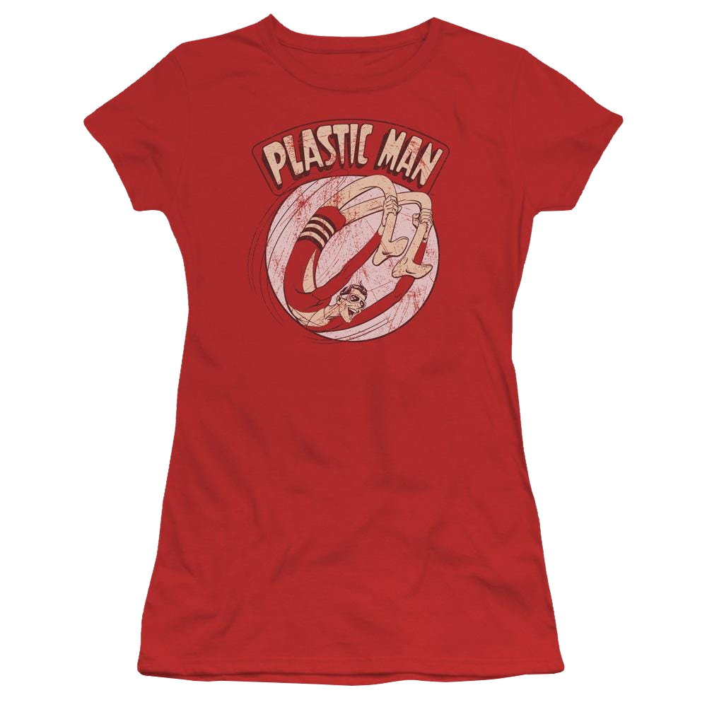 DC Comics Bounce - Juniors T-Shirt Juniors T-Shirt Plastic Man   