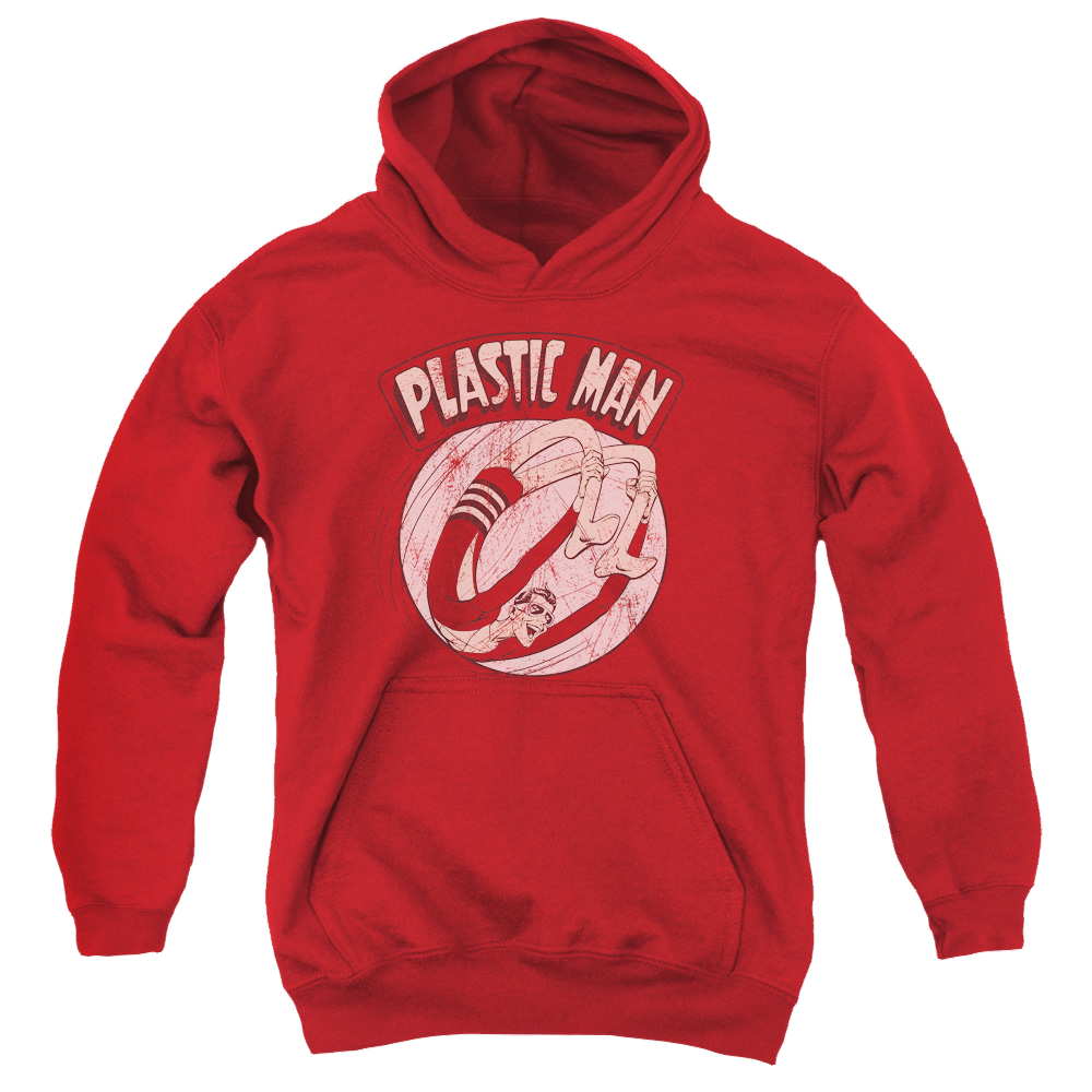 Plastic Man Bounce - Youth Hoodie Youth Hoodie (Ages 8-12) Plastic Man   