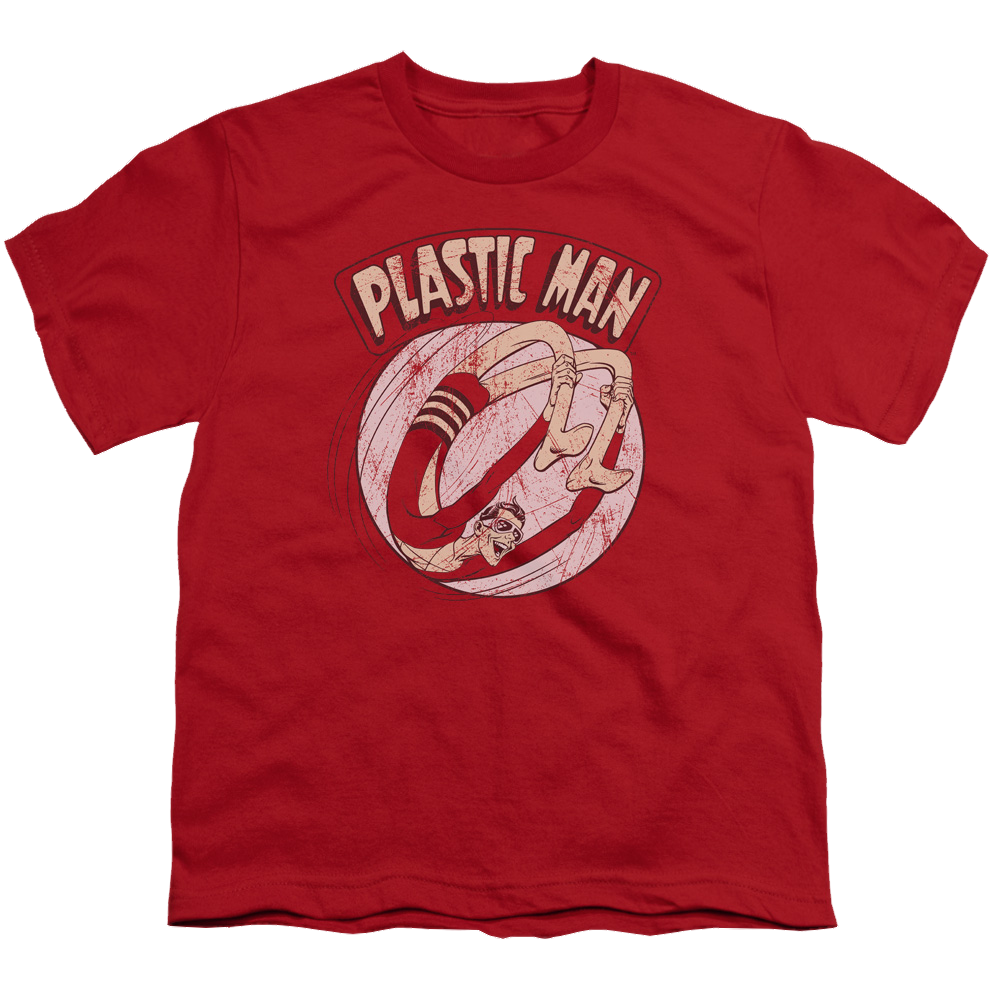 Plastic Man Bounce - Youth T-Shirt Youth T-Shirt (Ages 8-12) Plastic Man   