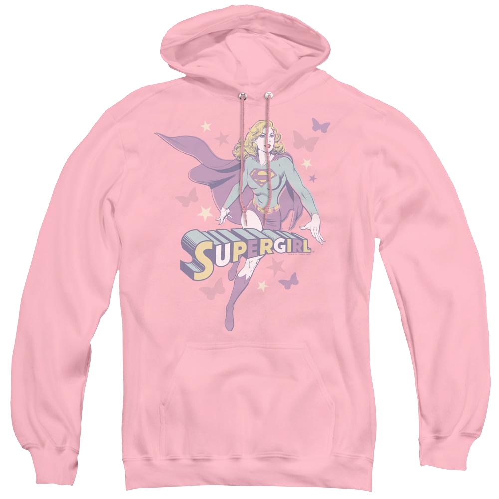 Supergirl Supergirl Pastels - Pullover Hoodie Pullover Hoodie Superman   