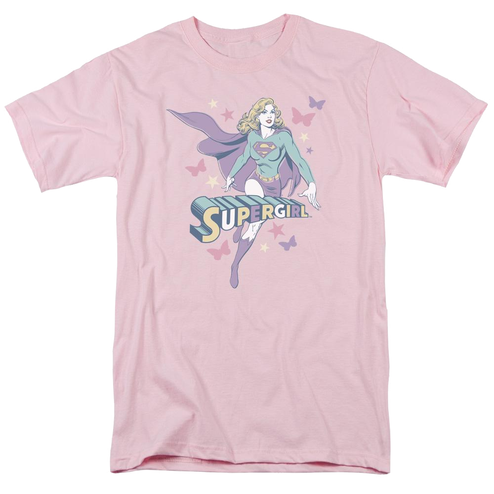 DC Comics Supergirl Pastels - Men's Regular Fit T-Shirt Men's Regular Fit T-Shirt Superman   