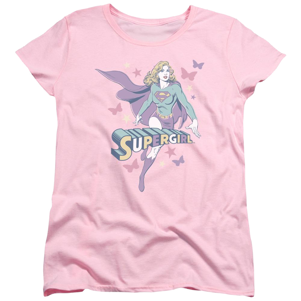 DC Comics Supergirl Pastels - Women's T-Shirt Women's T-Shirt Superman   