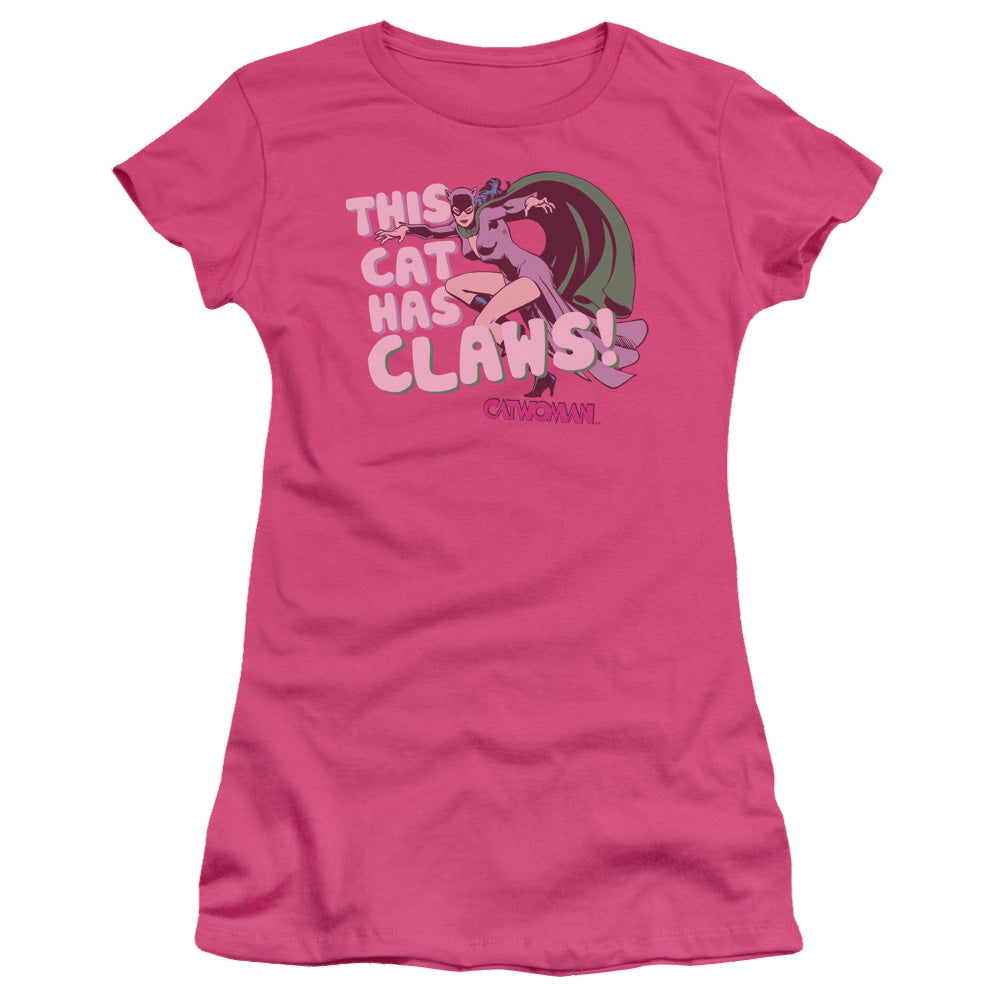 Catwoman Claws - Juniors T-Shirt Juniors T-Shirt Catwoman   