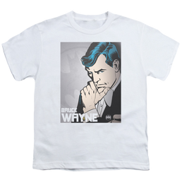 DC Batman Bruce Wayne - Youth T-Shirt Youth T-Shirt (Ages 8-12) Batman   