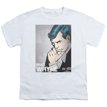 DC Batman Bruce Wayne - Youth T-Shirt Youth T-Shirt (Ages 8-12) Batman   